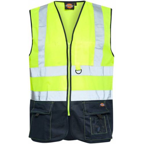 Two Tone High Visibility Vest s Gilet de travail SA22021YLN - Dickies - Modalova