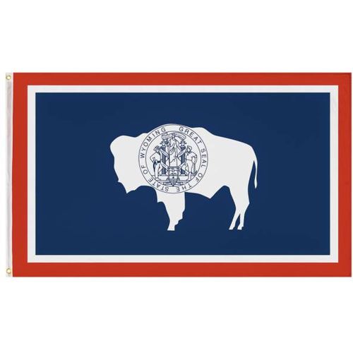 Wyoming "America Edition" Drapeau 90x150cm - MUWO - Modalova