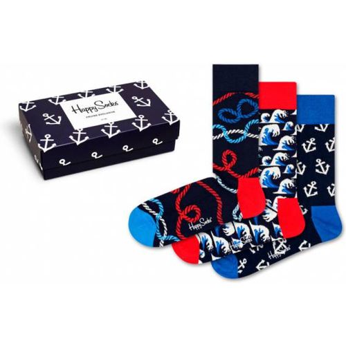 Cruise Gift Coffret cadeau Chaussettes 3 paires SXCRU08-6500 - Happy Socks - Modalova