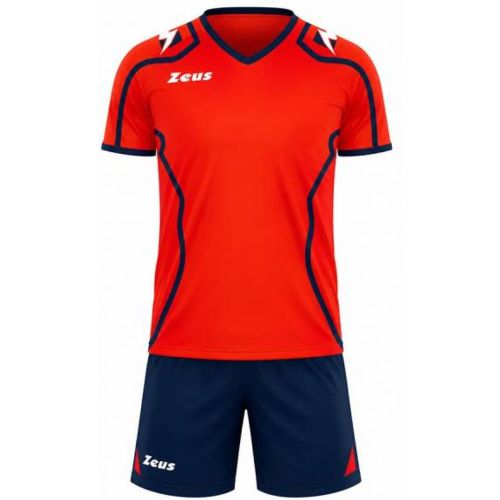 Kit Volley Fauno s Maillot + Short Uomo blu/rosso - Zeus - Modalova