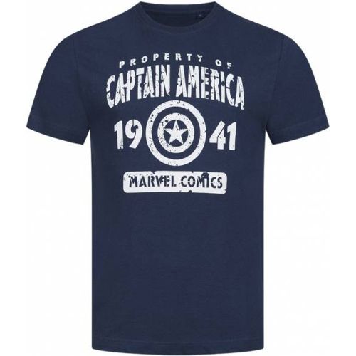Captain America MARVEL Propriété s T-shirt FBMTS657NVY - Lizenz - Modalova