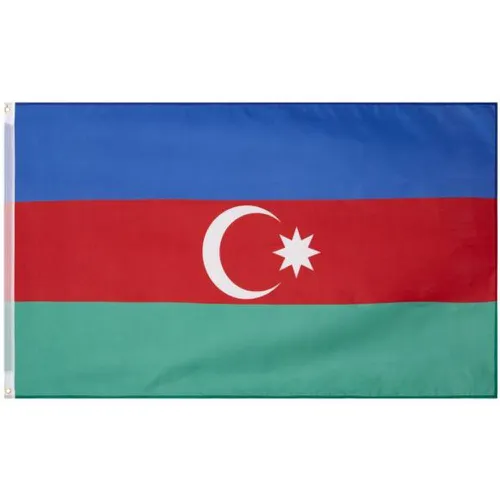 Azerbaïdjan Drapeau "Nations Together" 90 x 150 cm - MUWO - Modalova