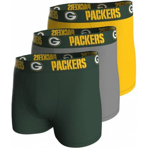 Green Bay Packers NFL s Boxer-short Lot de 3 23300001-4080 - Lizenz - Modalova