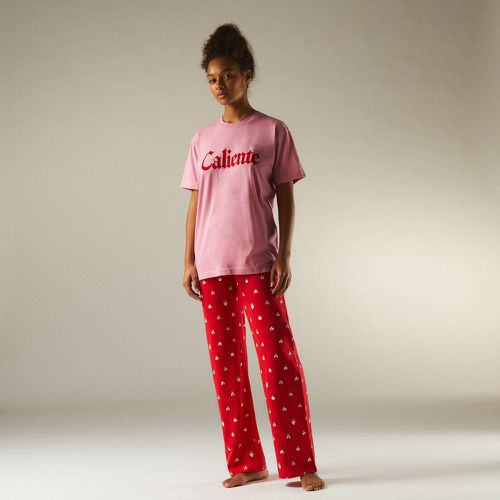 Pantalon de pyjama avec imprimé de petites flammes - XS - Undiz - Modalova