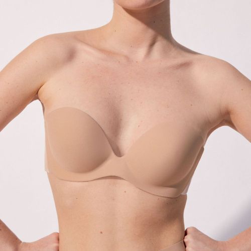 Soutien-gorge bandeau sans bretelle push up - S - Undiz - Modalova