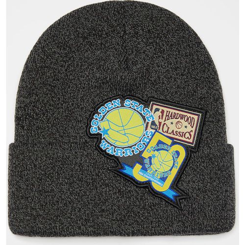 NBA XL Logo Patch Knit HWC Golden State Warriors, , Accessoires, en , taille: ONE SIZE - Mitchell & Ness - Modalova