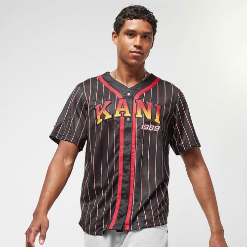 Serif Pinstripe Baseball Shirt, , Apparel, en , taille: S - Karl Kani - Modalova