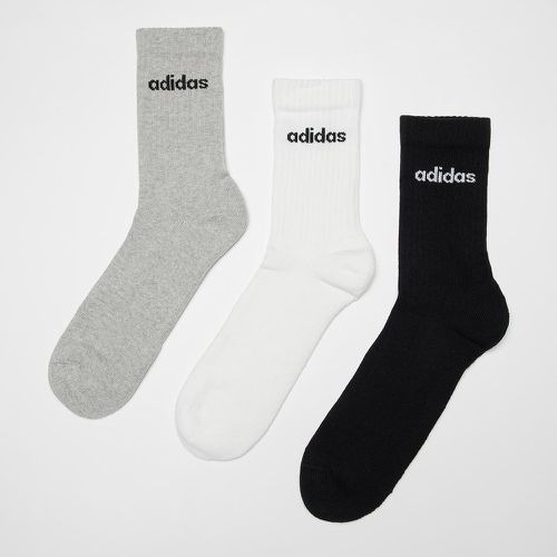 Cushion Linear Crew Socks (3 Pack), , Accessoires, en , taille: 37-39 - adidas Sportswear - Modalova