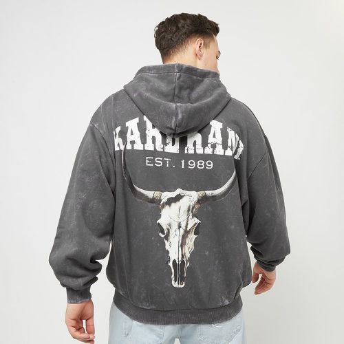 Chest Signature Os Heavy Sweat Full Zip Skull Hoodie, , Apparel, en , taille: L - Karl Kani - Modalova