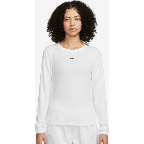 Sportswear Essential Rib Longsleeve Mod Crop Top, , Apparel, en , taille: XS - Nike - Modalova