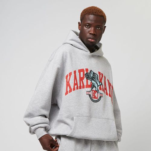 OG Eagle Print OS Hoodie grey melange/red, , Apparel, en , taille: S - Karl Kani - Modalova