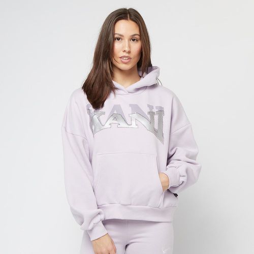 Woven Signature Glitter OS Hoodie lilac, , Apparel, en , taille: XS - Karl Kani - Modalova