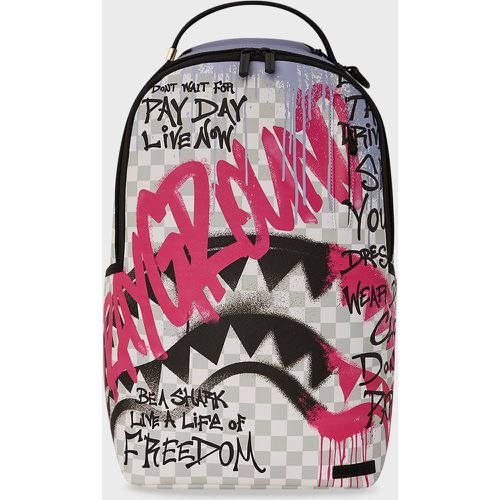 Spraypoetry white/pink, , Sac à dos, en , taille: ONE SIZE - SPRAYGROUND - Modalova