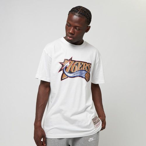 Team Logo Tee Philadelphia 76ers, , Apparel, en , taille: S - Mitchell & Ness - Modalova