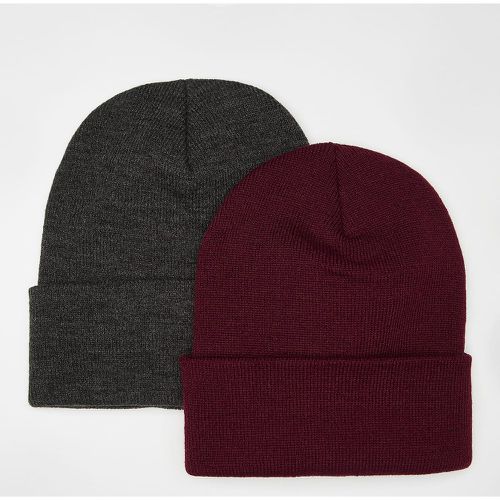 Heavyweight Long Beanie (2 Pack), , Bonnets, en , taille: ONE SIZE - Flexfit - Modalova