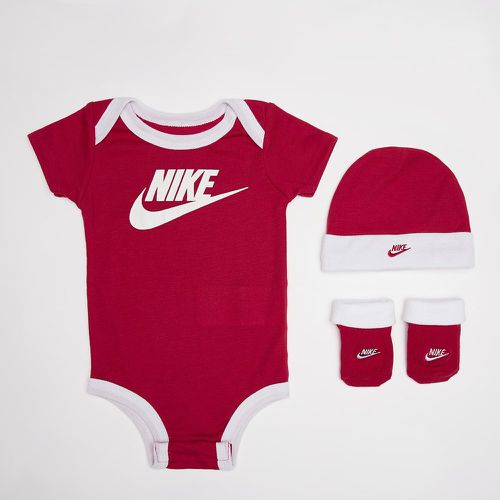 Hat/ Bodysuit/Bootie (3 Piece), , Apparel, en , taille: 0M-6M - Nike - Modalova