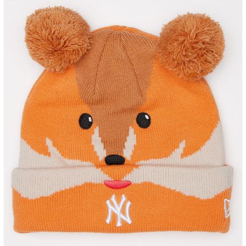 Knit Medium Animal Pom Beanie MLB New York Yankees, , Accessoires, en , taille: ONE SIZE - new era - Modalova