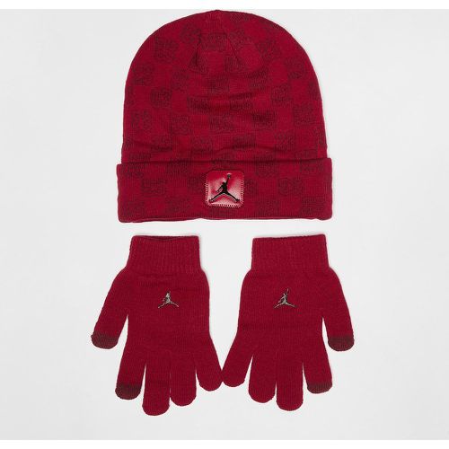 JAN MONOGRAM BEANIE SET gym red, , Accessoires, en , taille: 8Y-20Y - Nike - Modalova