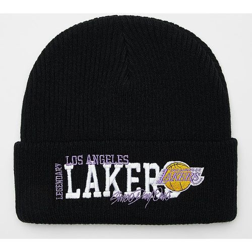 BILLBOARD KNIT HWC NBA Los Angeles Lakers black, , Accessoires, en , taille: ONE SIZE - Mitchell & Ness - Modalova