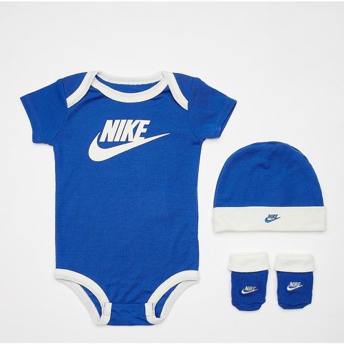 JUNIOR HAT/BODYSUIT/BOOTIE 3 PC game royal, , Apparel, en , taille: 0M-6M - Nike - Modalova