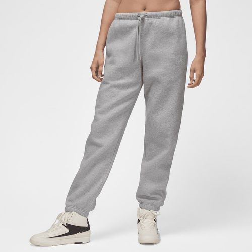 W J BRKLN FLC PANT 24 dk grey heather/white, , Pantalons de survêtements, en , taille: XS - Jordan - Modalova