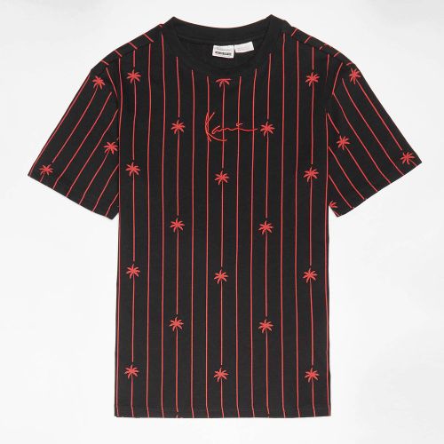 Signature Palm Pinstripe T-Shirt Junior Unisex T-Shirts & Polos Taille 110/116 Vêtements - Karl Kani - Modalova