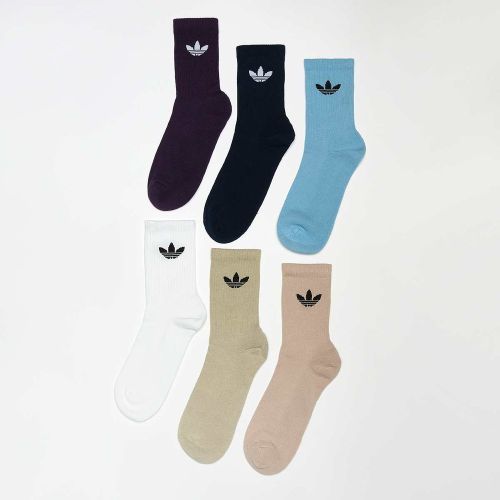 PACK - Trefoil Cushion Crew Socks Unisex Chaussettes Taille 37-39 Vêtements - adidas Originals - Modalova