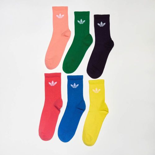 Trefoil Chaussettes Crew (6 Pack) Unisex Taille 37-39 Vêtements - adidas Originals - Modalova