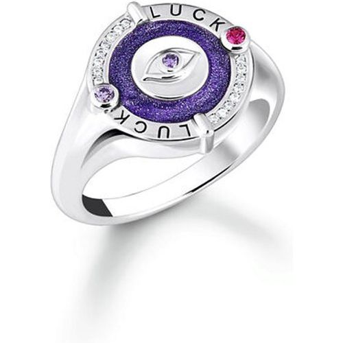 Bague TS003 TR2438-390-13-52 925 Argent, Émail - Thomas Sabo - Modalova