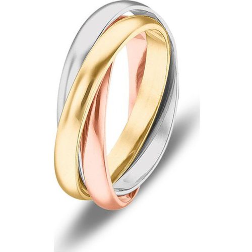 Bague 80928998 585 Or jaune, 585 Or blanc, 585 Or rouge - Christ - Modalova