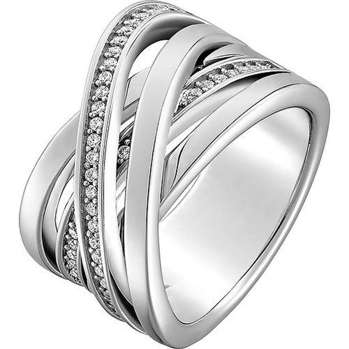 Bague WRAPPED 87356272 925 Argent rhodié - JETTE - Modalova