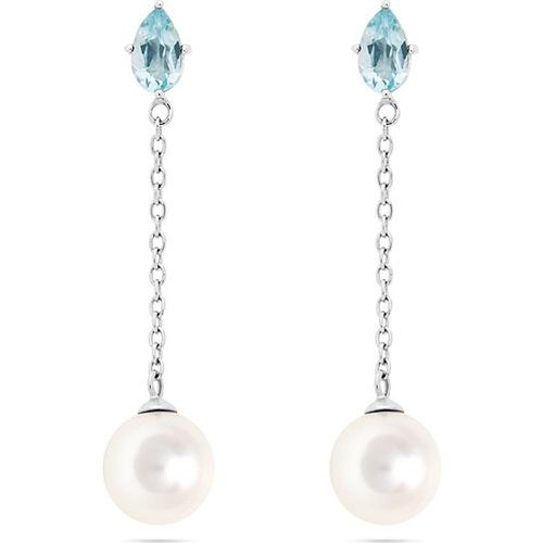 Boucles d'oreilles 87770567 585 Or blanc - YAMOKO - Modalova