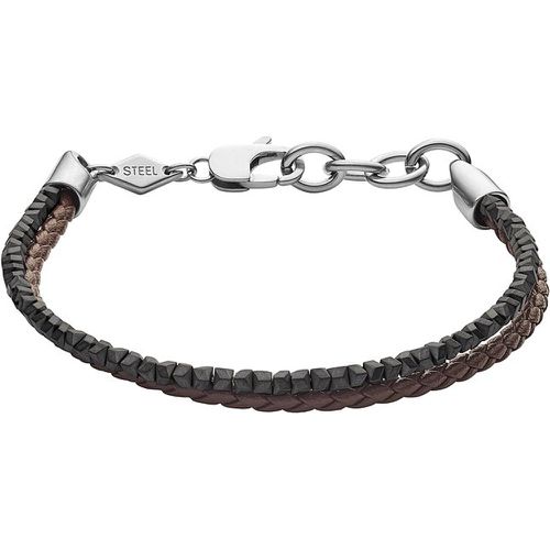 Bracelet VINTAGE CASUAL JF03435040 Cuir - Fossil - Modalova