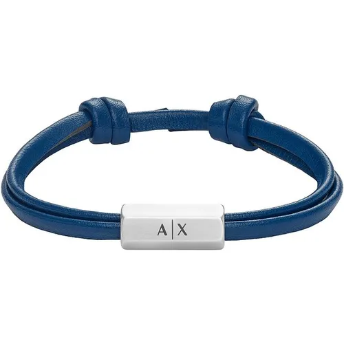 Bracelet AXG0094040 Cuir, Acier inoxydable - Armani Exchange - Modalova