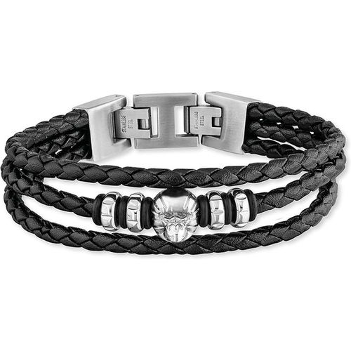 Bracelet SBB-TITUS-S Acier inoxydable, Cuir - Save Brave - Modalova