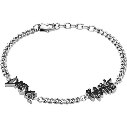 Bracelet STEEL DX1466040 Acier inoxydable, Émail - Diesel - Modalova