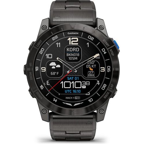 Montre intelligente D2 MACH 1 PRO SAPPHIRE 010-02804-81 - Garmin - Modalova