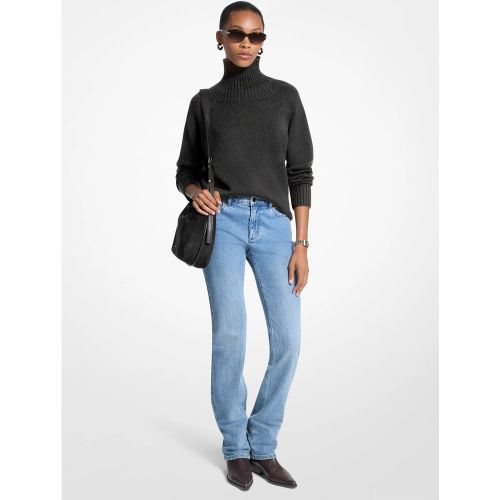 MK Pull à col roulé en laine - Michael Kors - MICHAEL Michael Kors - Modalova