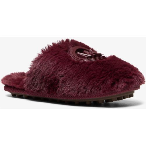MK Pantoufle Ada en fausse fourrure - Michael Kors - MICHAEL Michael Kors - Modalova