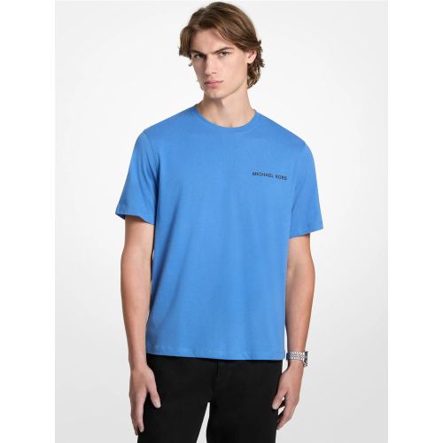 MK T-shirt en coton imprimé - Michael Kors - Michael Kors Mens - Modalova