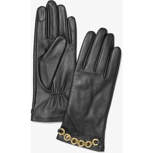 MK Gants en cuir travaillé - Michael Kors - MICHAEL Michael Kors - Modalova