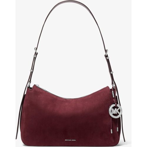 MK Sac porté épaule Nolita de taille moyenne en nubuck - Michael Kors - MICHAEL Michael Kors - Modalova