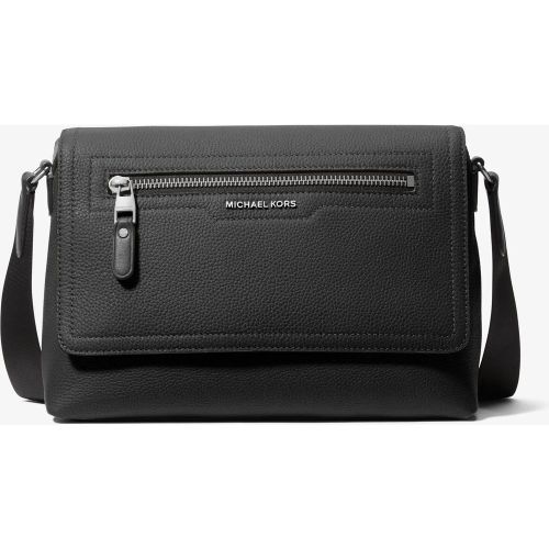 MK Petite besace Hudson en cuir grainé - Michael Kors - Michael Kors Mens - Modalova