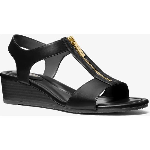 MK Sandale Berkley en cuir à semelle compensée - Michael Kors - MICHAEL Michael Kors - Modalova