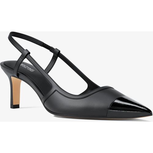 MK Escarpin Alora en cuir à bride arrière - Michael Kors - MICHAEL Michael Kors - Modalova