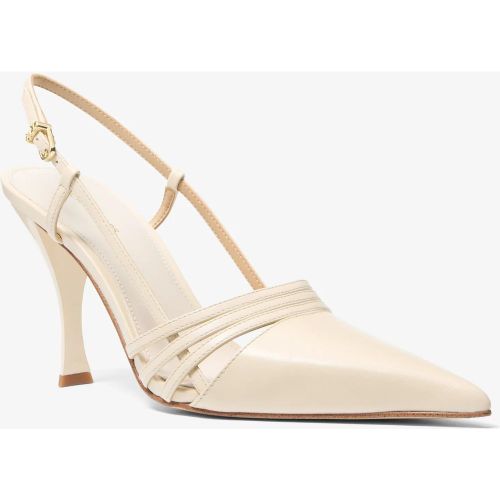 MK Escarpin Haisley en cuir avec bride arrière - Michael Kors - MICHAEL Michael Kors - Modalova