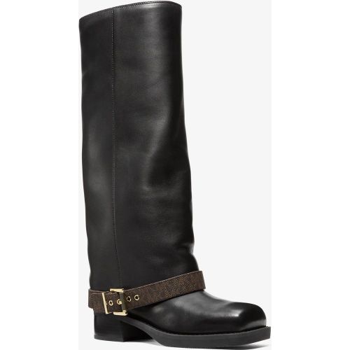 MK Botte Colby en cuir et à logo Signature - Michael Kors - MICHAEL Michael Kors - Modalova