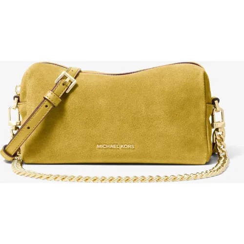 MK Petit sac à bandoulière Bryant convertible en daim - Michael Kors - MICHAEL Michael Kors - Modalova