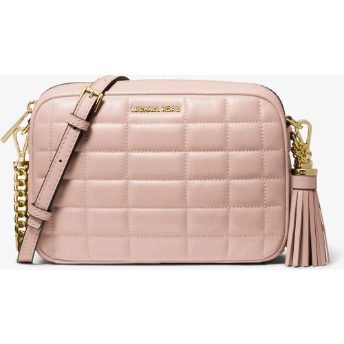 MK Sac à bandoulière Jet Set de taille moyenne en cuir matelassé - Michael Kors - MICHAEL Michael Kors - Modalova