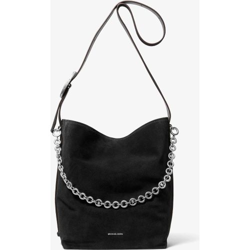 MK Grand sac seau Nolita en daim - Michael Kors - MICHAEL Michael Kors - Modalova